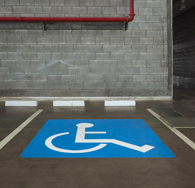 Handicap parking