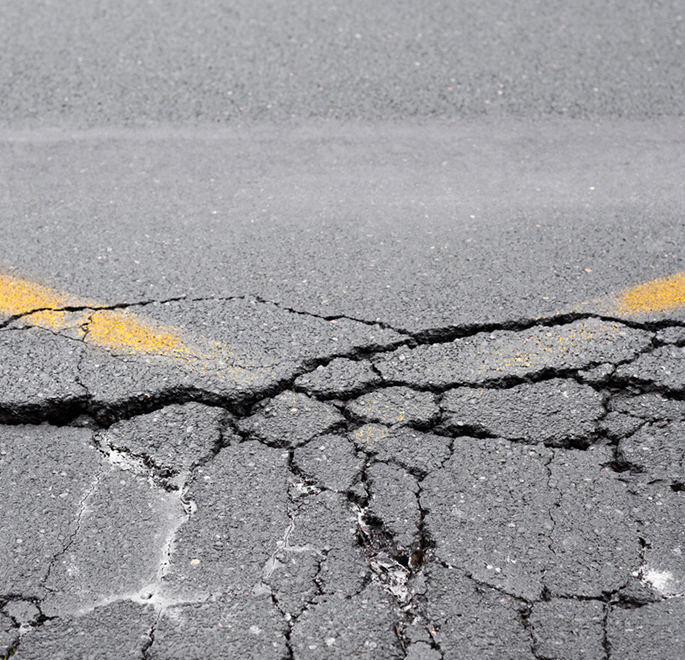 Road damage